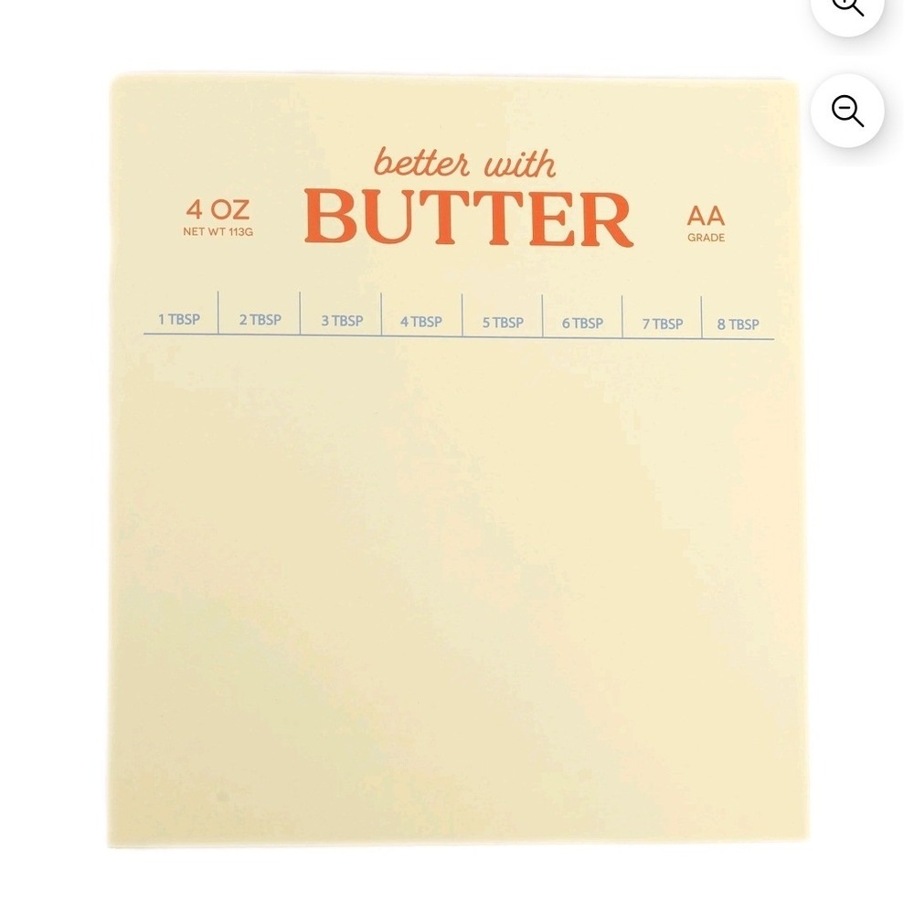 Pearhead 3-Ring Binder Yellow New Retro Butter Stick 1.5 Inch Gold Ring